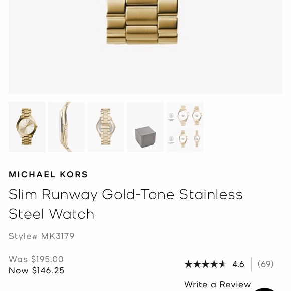 Rose Gold Michael Kors Watch - Picture 8 of 8